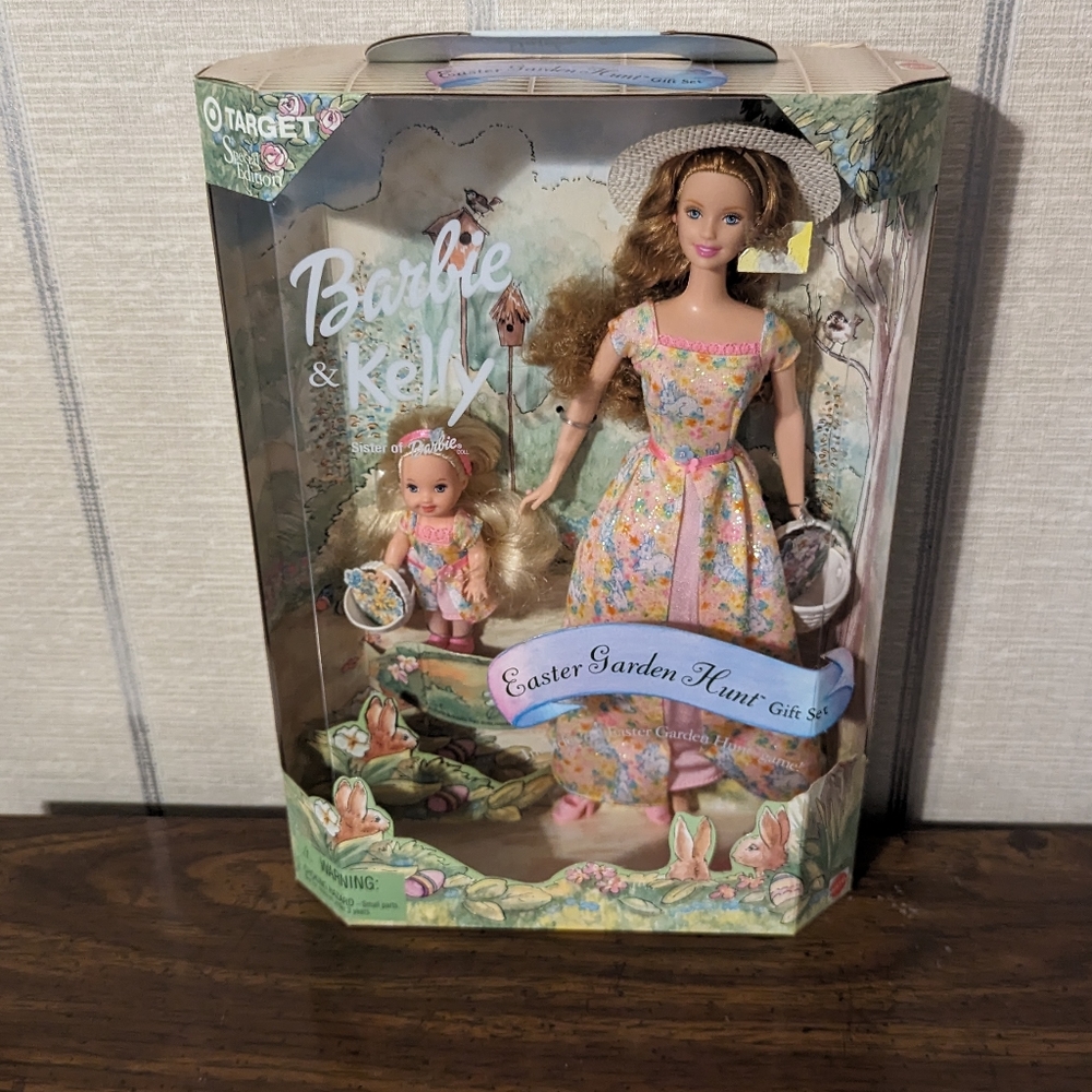 Barbie and Kelly Easter edition doll